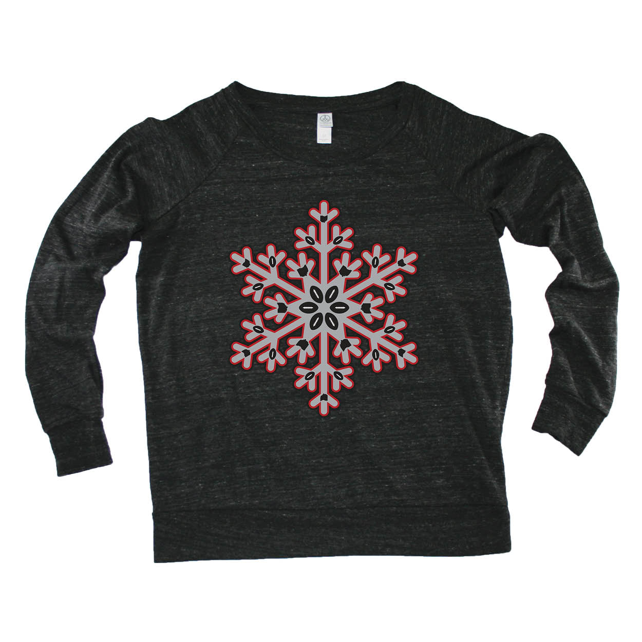 OHIO LADIES' SLOUCHY | SNOWFLAKE | GRAY/SCARLET