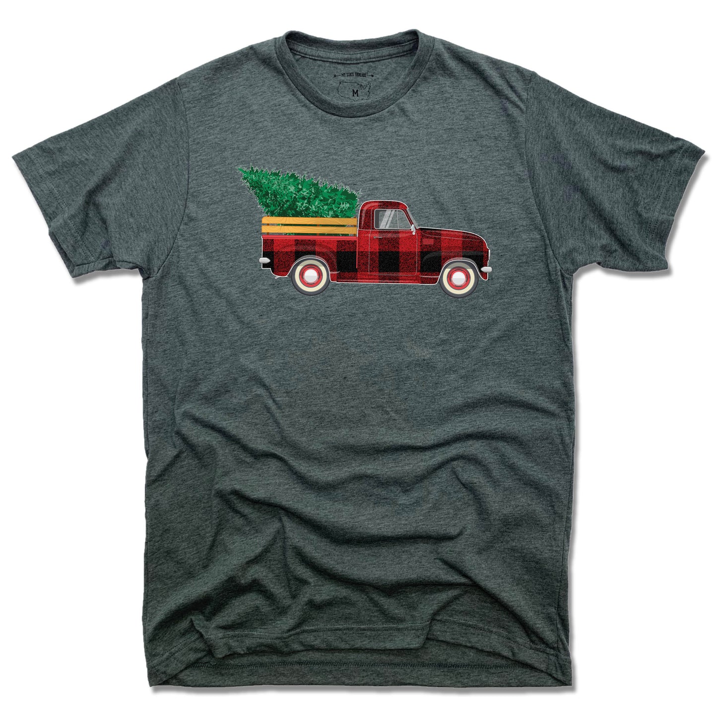 HOLIDAY TRUCK | UNISEX TEE | PLAID