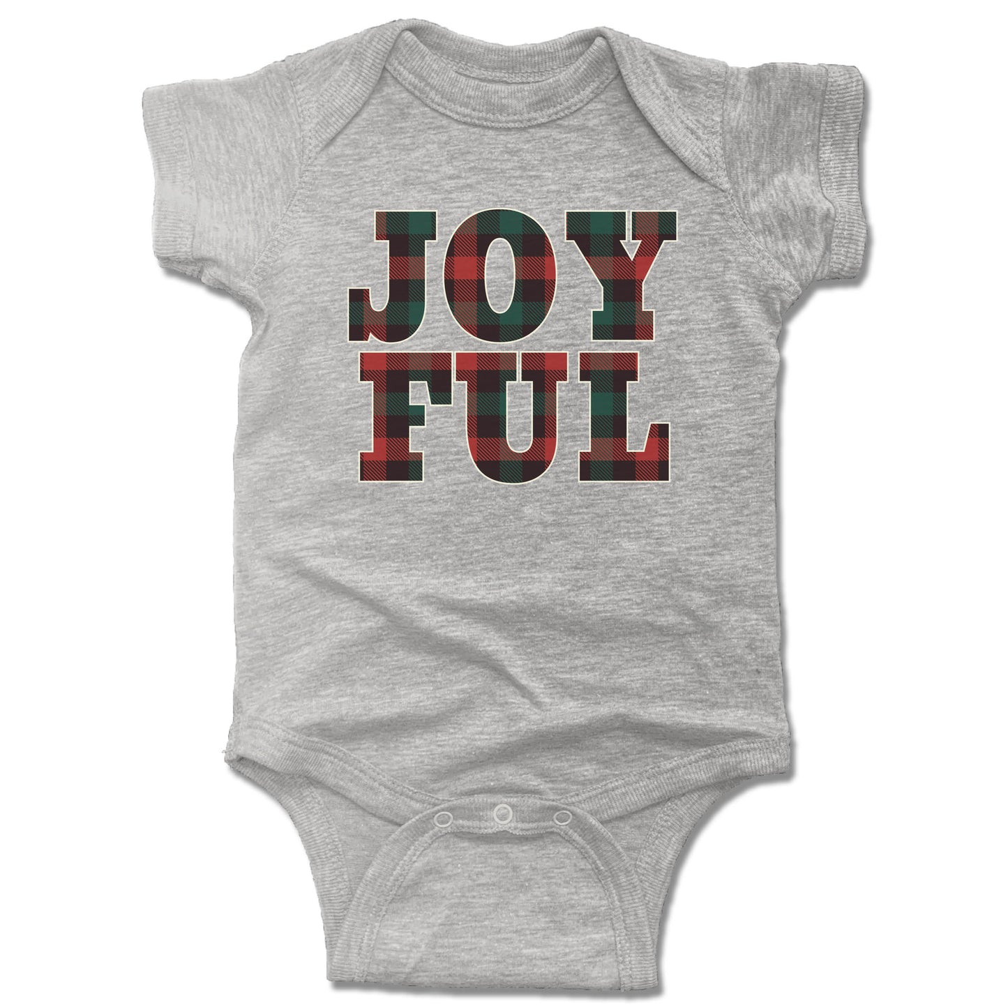 JOYFUL | ONESIE GRAY | FLANNEL