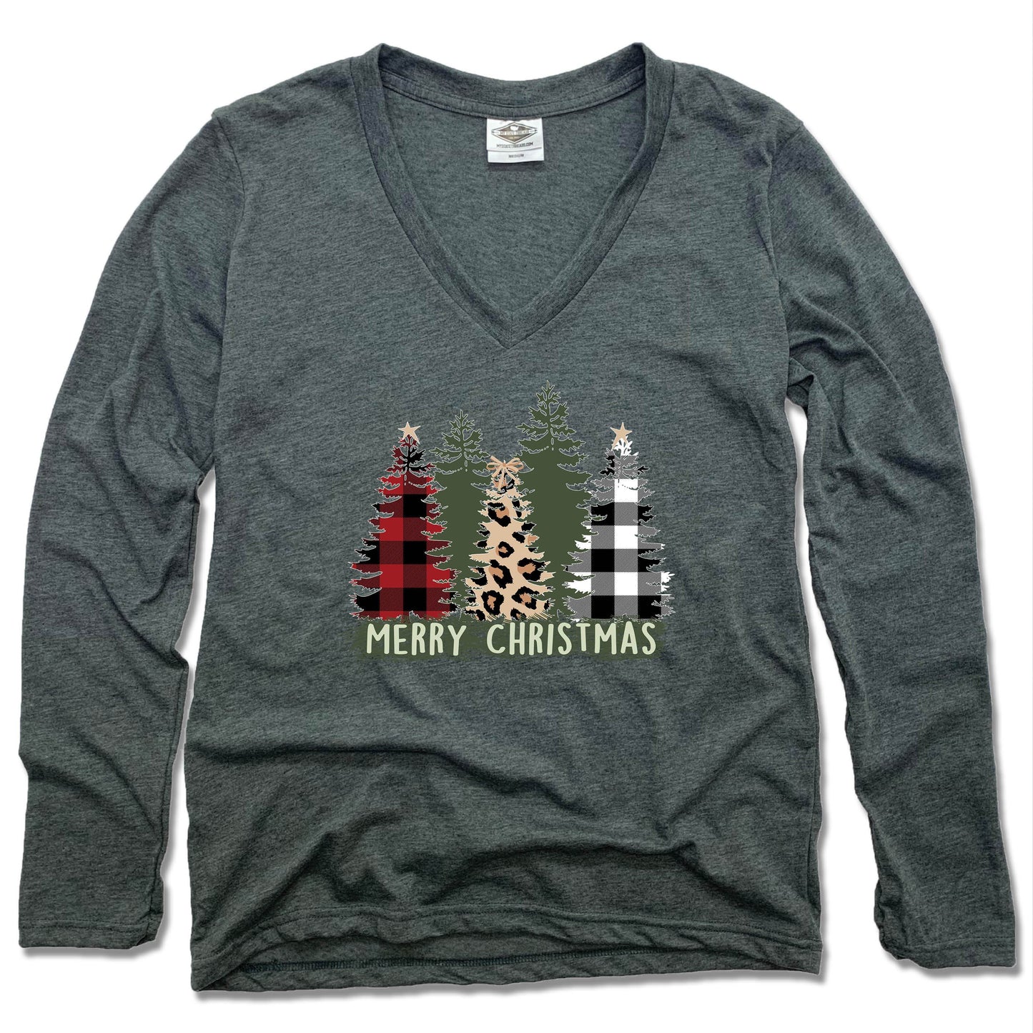 CHRISTMAS TREES | LADIES LONGSLEEVE | COMFY PATTERNS