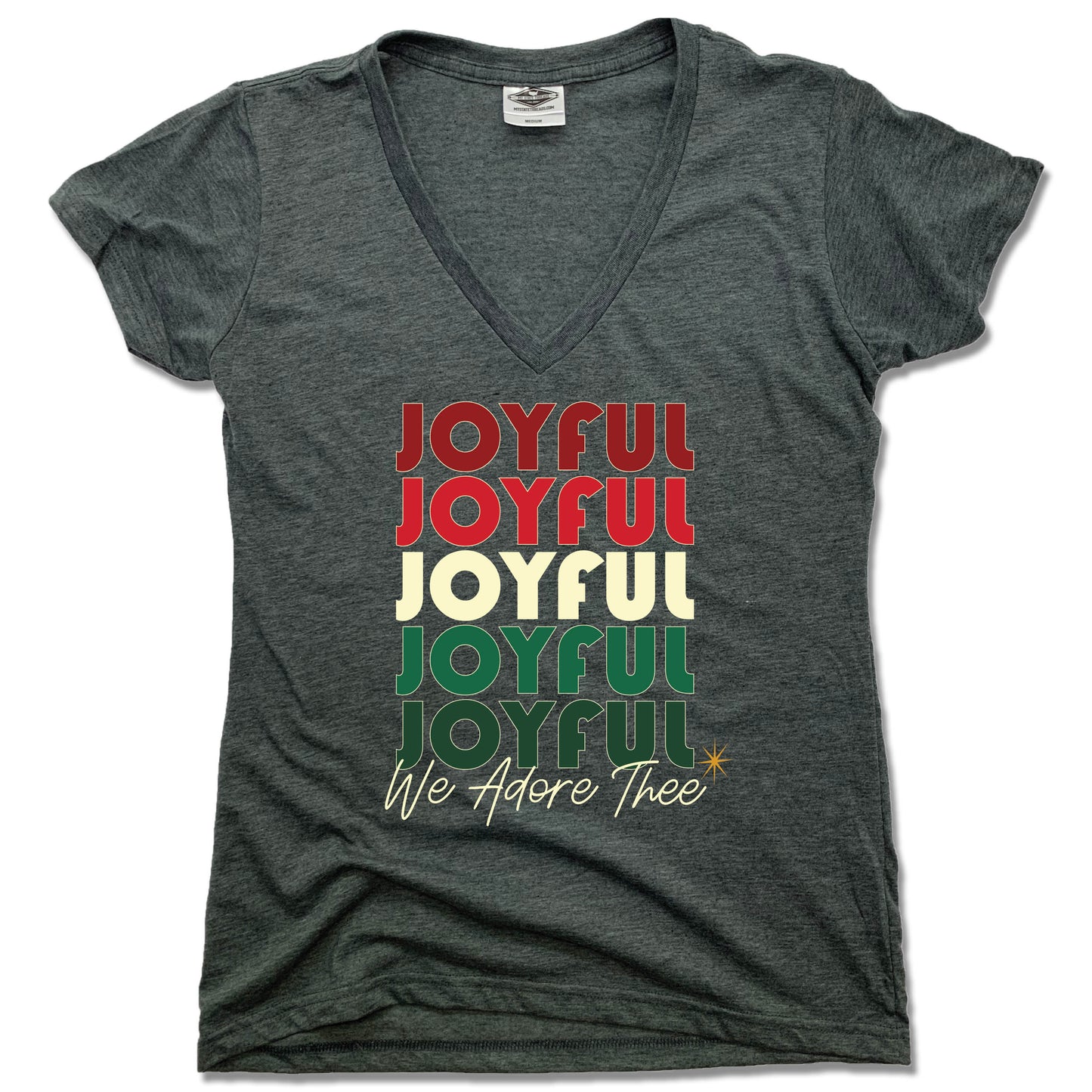 JOYFUL JOYFUL | LADIES V-NECK | REPEAT