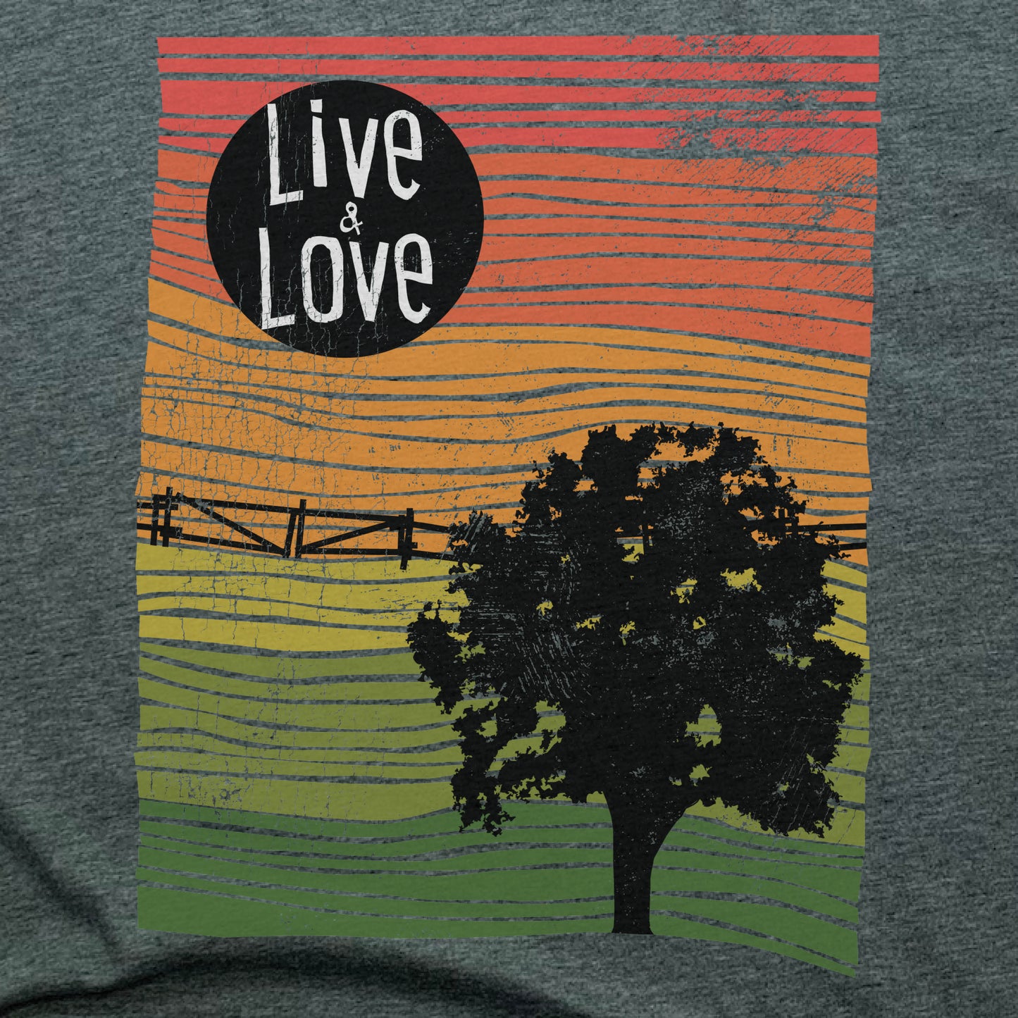 BEAUTIFUL LAND | KIDS TEE | LIVE AND LOVE LINE ART