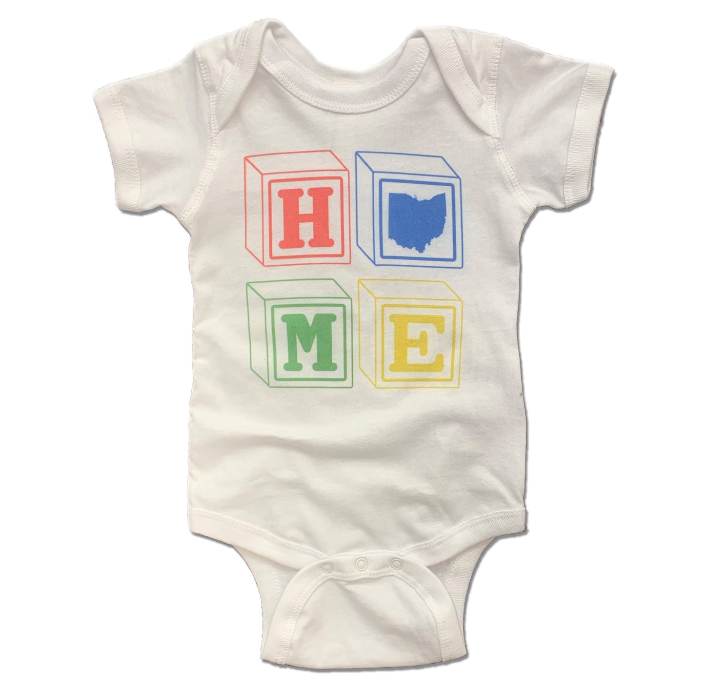 OHIO ONESIE WHITE | HOME | BLOCKS