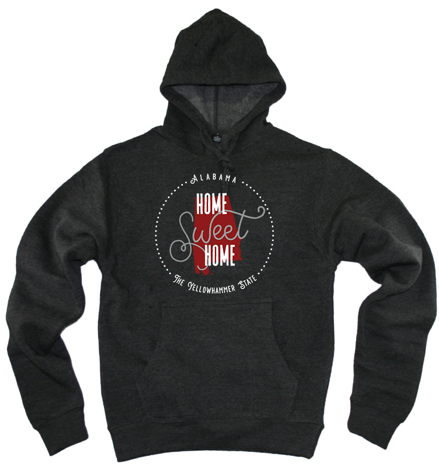 ALABAMA HOODIE | HOME SWEET HOME | RED