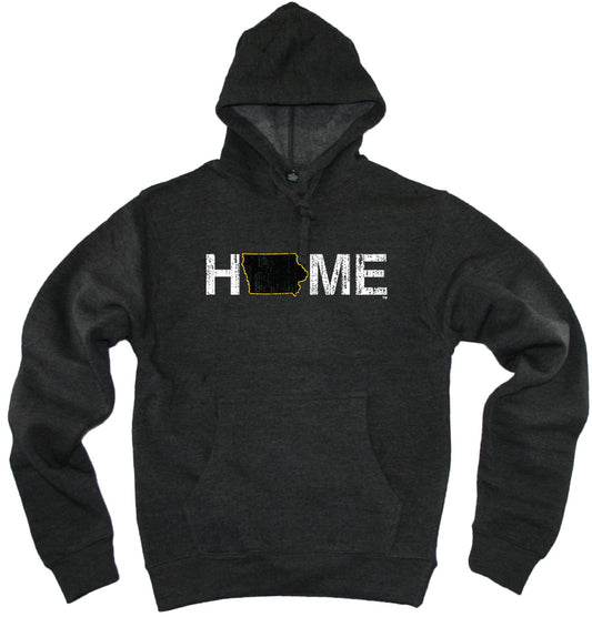 IOWA HOODIE | HOME | BLACK/GOLD