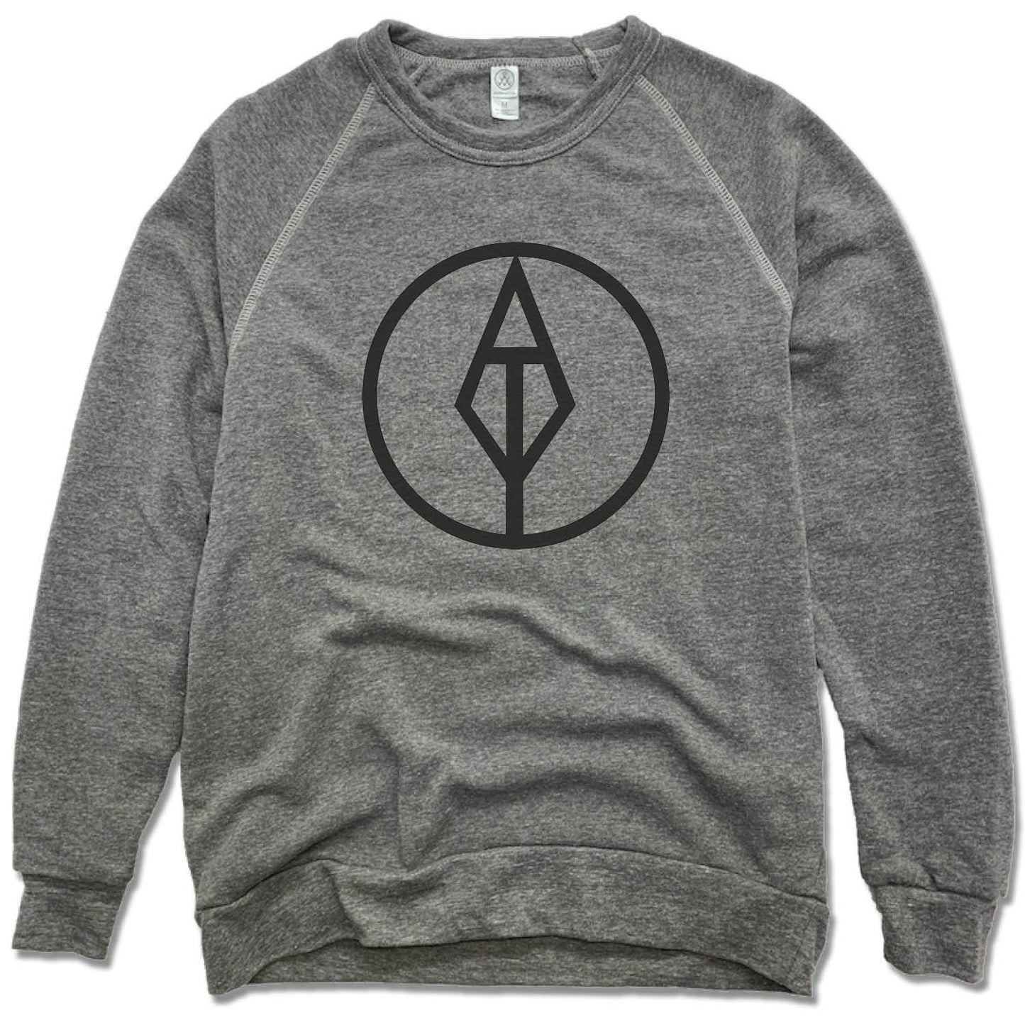 AIM TRUE YOGA | FLEECE SWEATSHIRT | BLACK LOGO