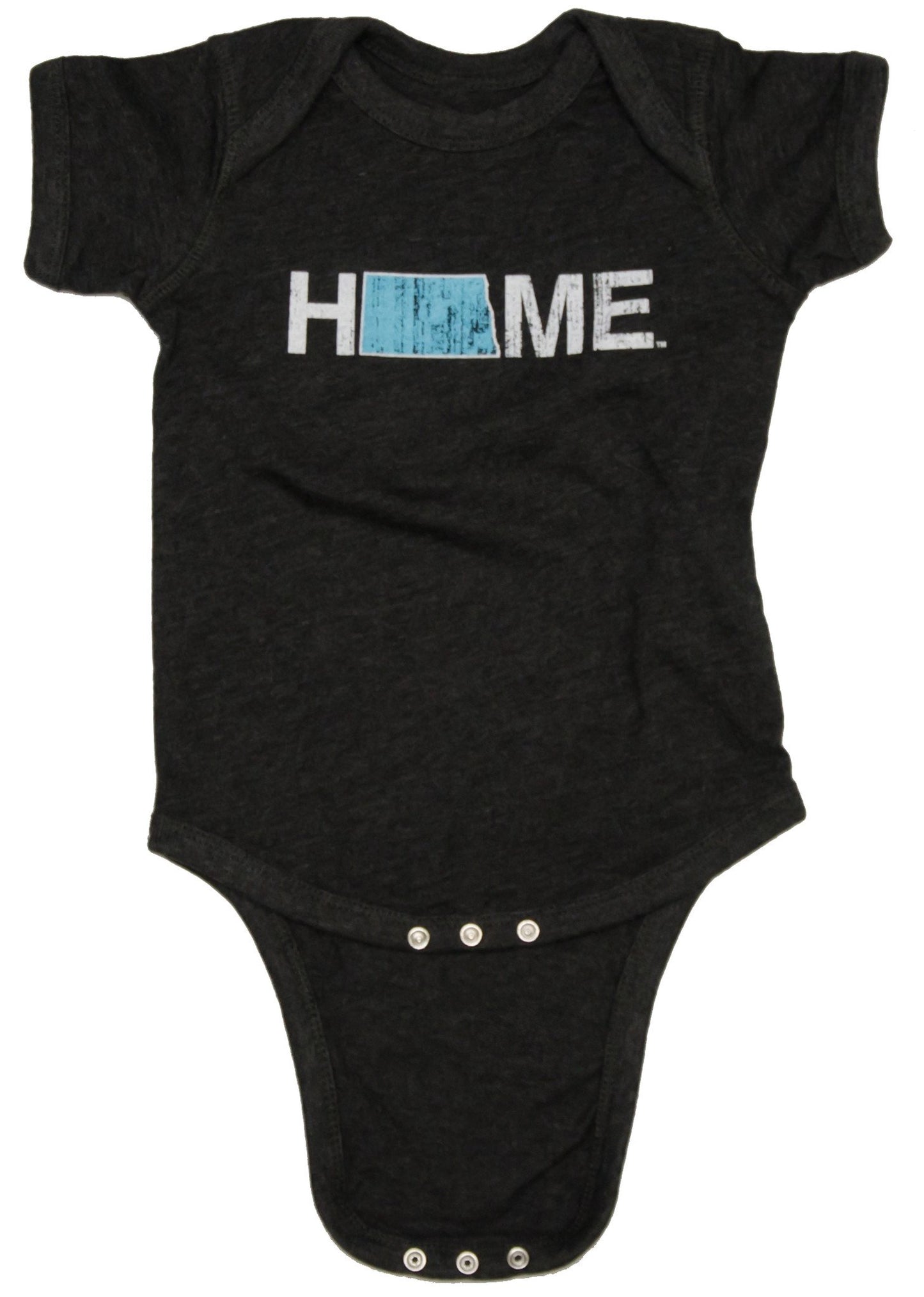 North Dakota Onesie | HOME | Baby Blue - My State Threads