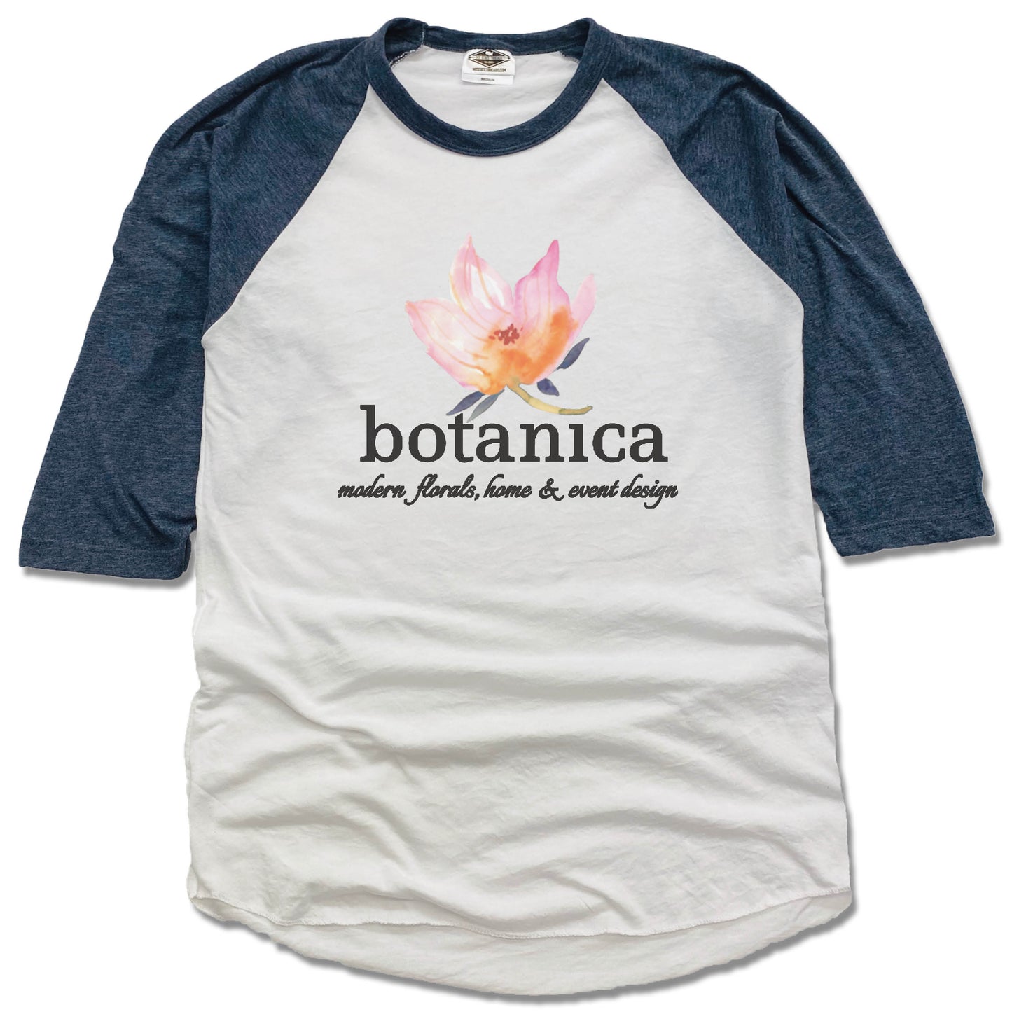 BOTANICA | NAVY 3/4 SLEEVE | FLOWER