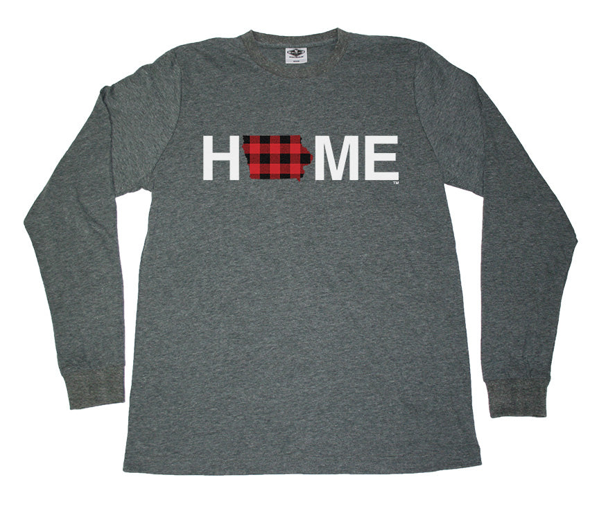 IOWA LONG SLEEVE TEE | HOME | PLAID