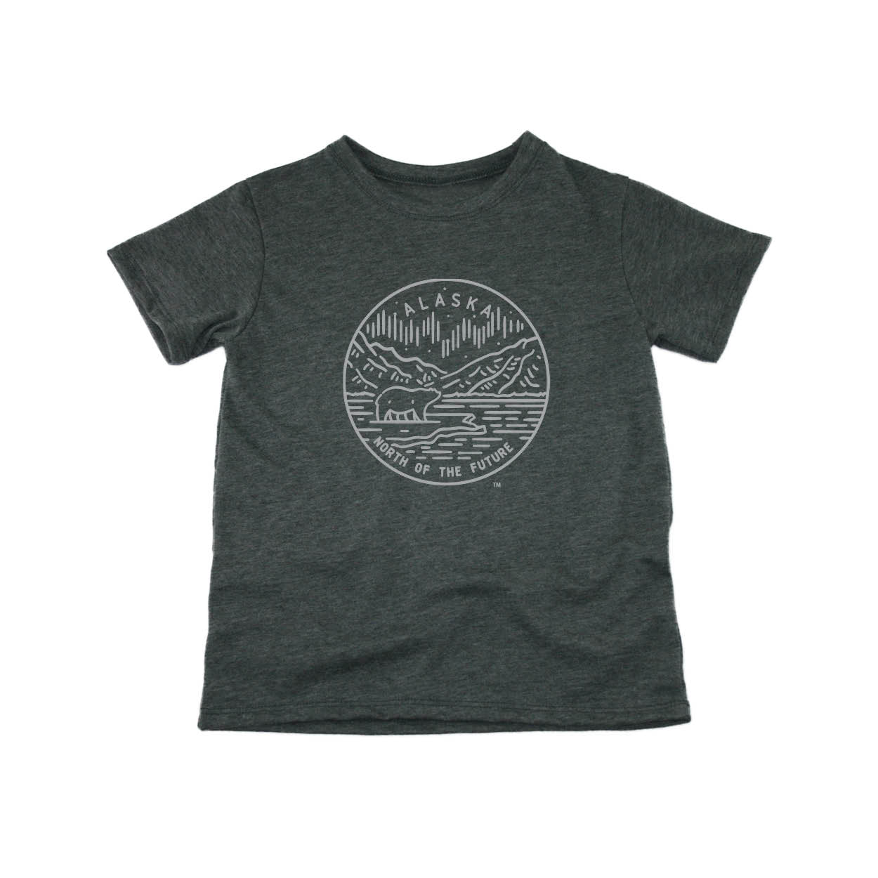 ALASKA KIDS TEE | STATE SEAL | NORTH OF THE FUTURE - My State Threads