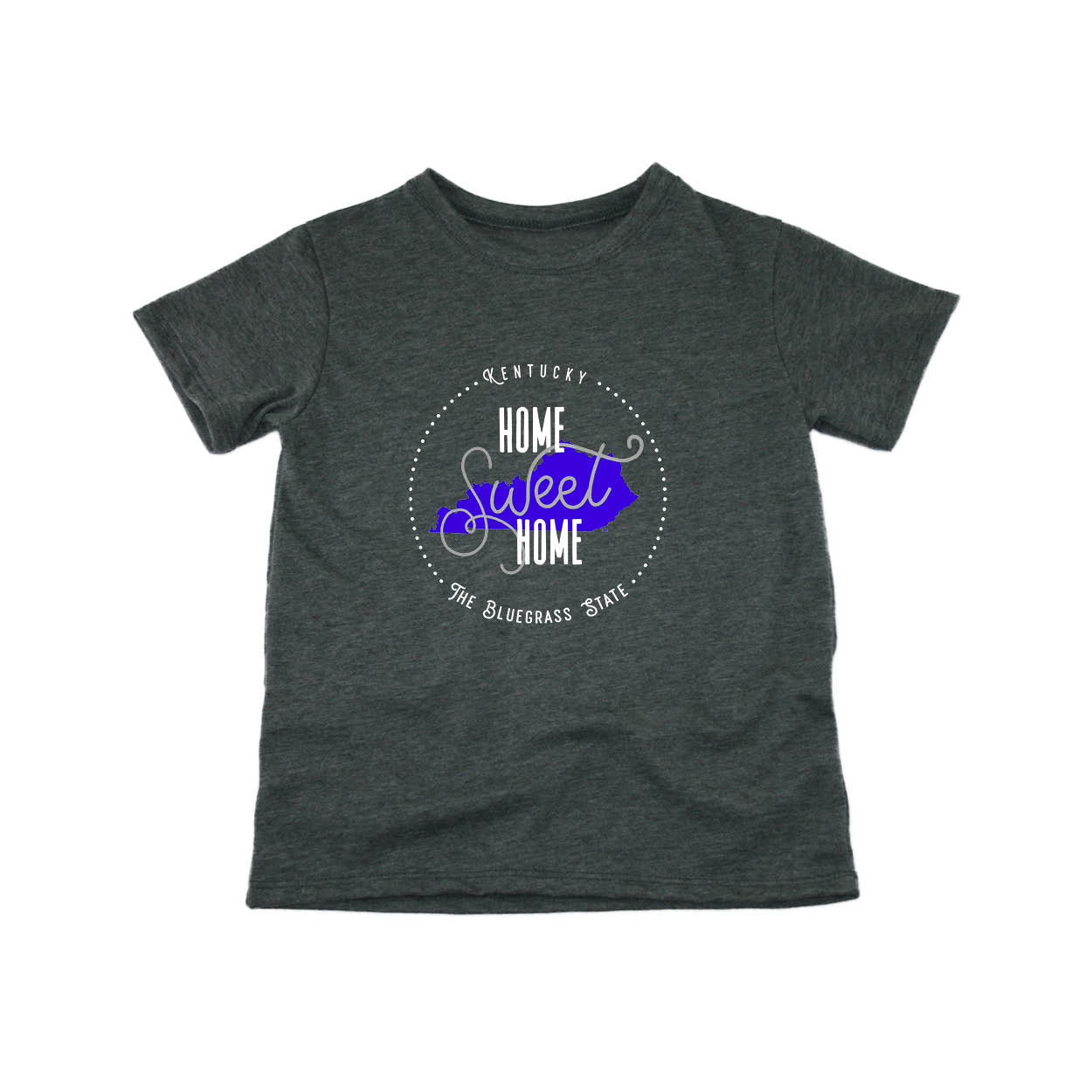 KENTUCKY KIDS TEE | HOME SWEET HOME | BLUE - My State Threads