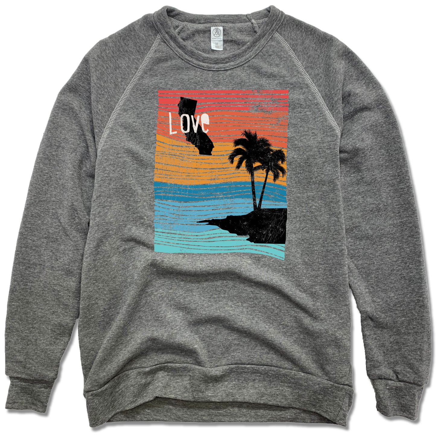 CALIFORNIA | FLEECE SWEATSHIRT | LOVE LINE ART