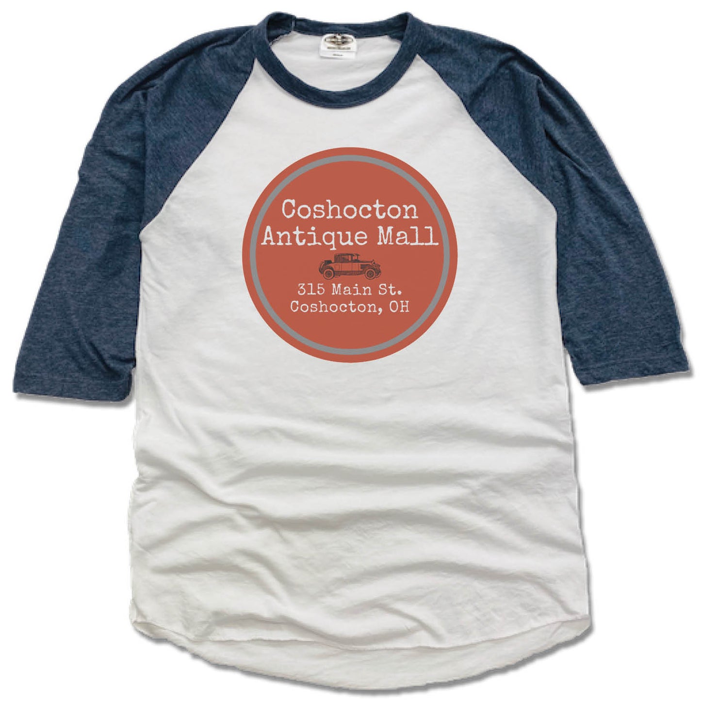 COSHOCTON ANTIQUE MALL | 3/4 SLEEVE | LOGO