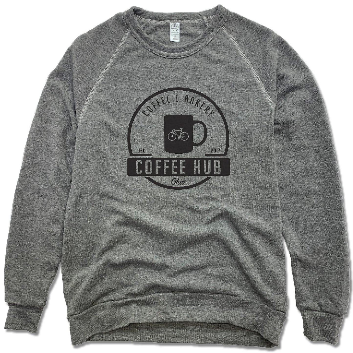 COFFEE HUB | FLEECE SWEATSHIRT | BLACK LOGO