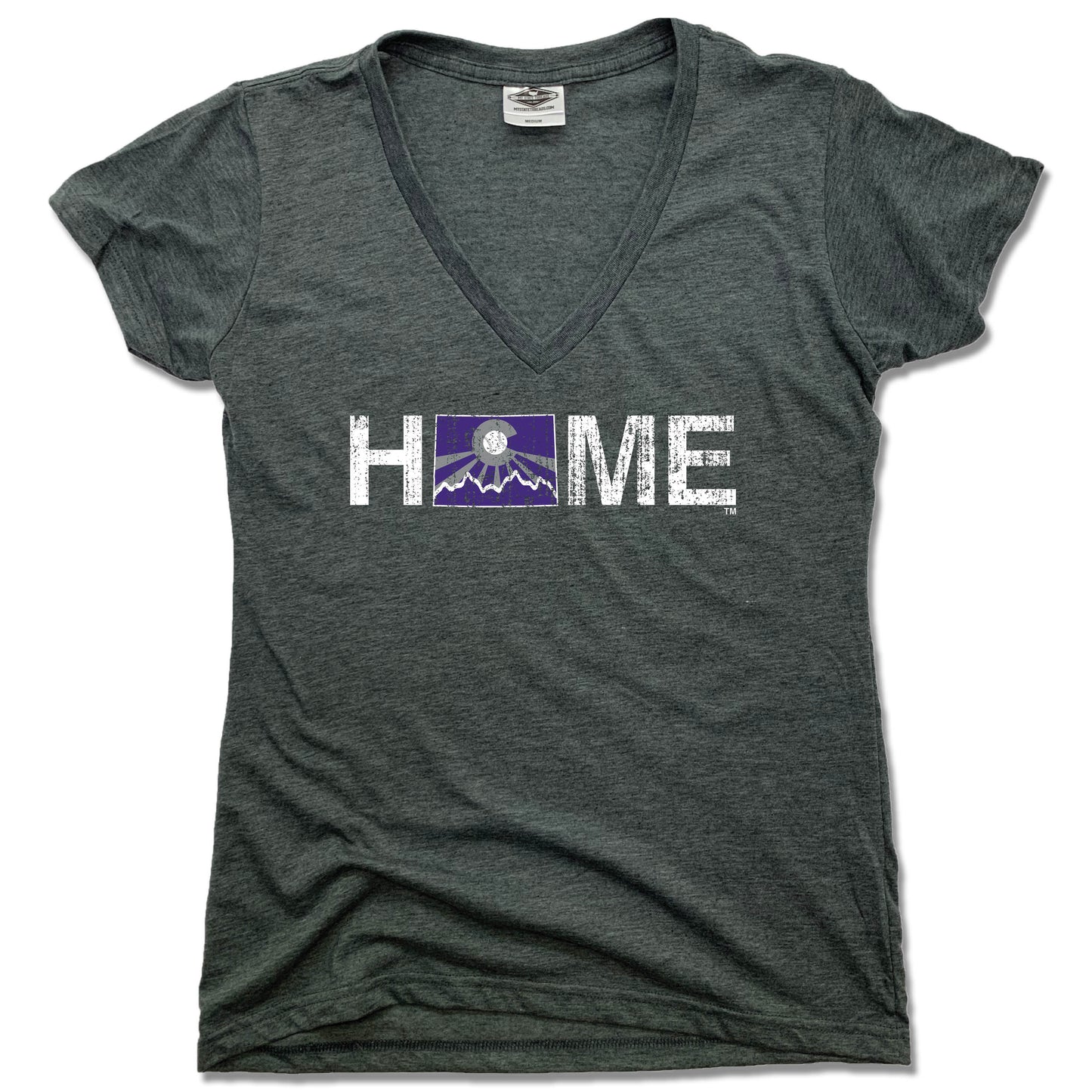 COLORADO LADIES V-NECK | HOME BASEBALL