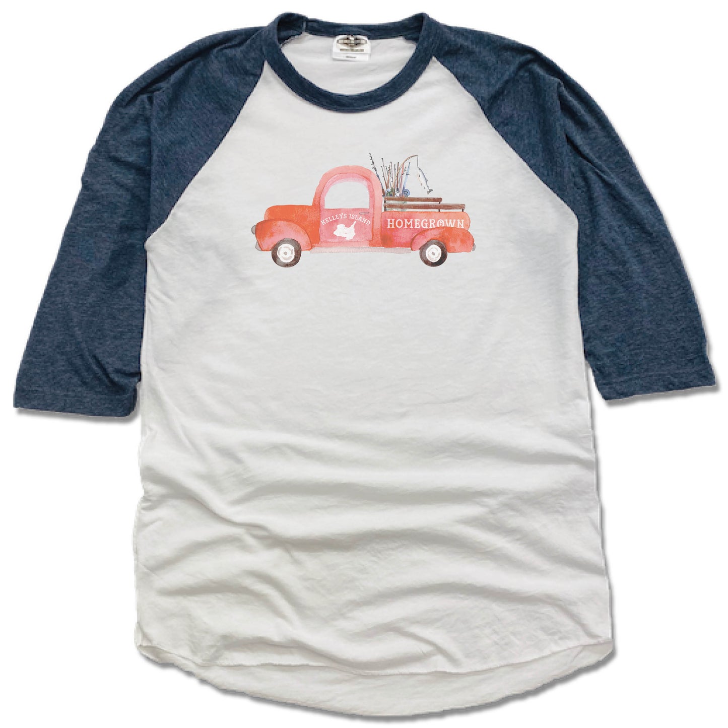 KELLEYS ISLAND | NAVY 3/4 SLEEVE | TRUCK