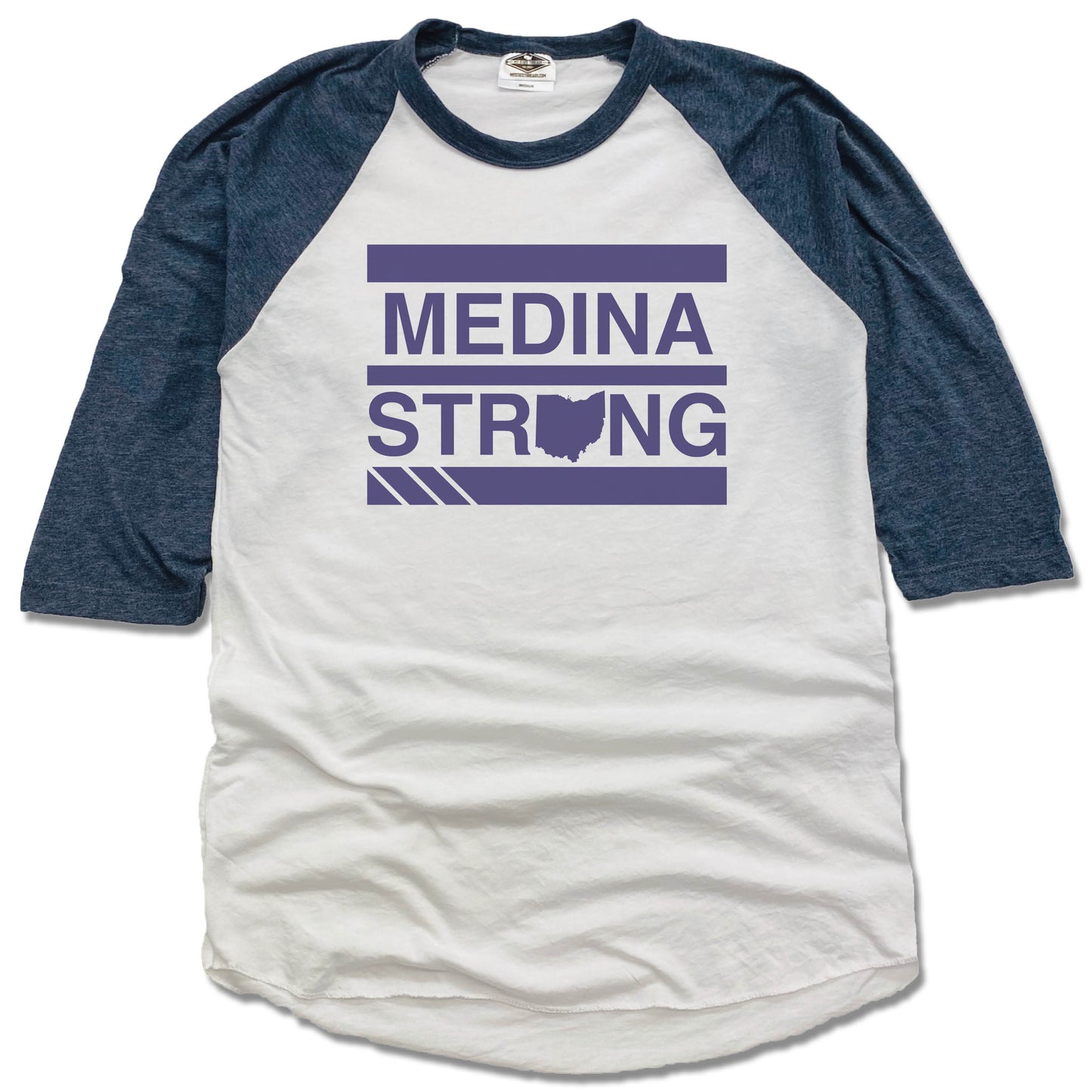 JK GIFT SHOP | NVY 3/4 SLEEVE | MEDINA STRONG