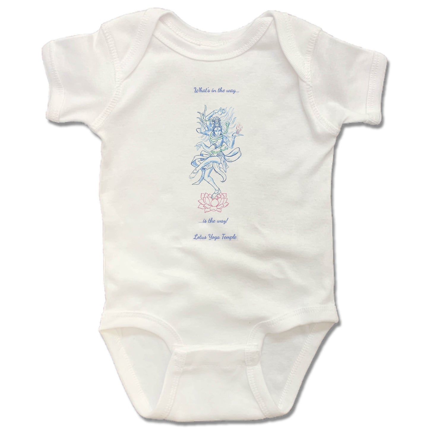 LOTUS YOGA TEMPLE | WHITE ONESIE | THE WAY