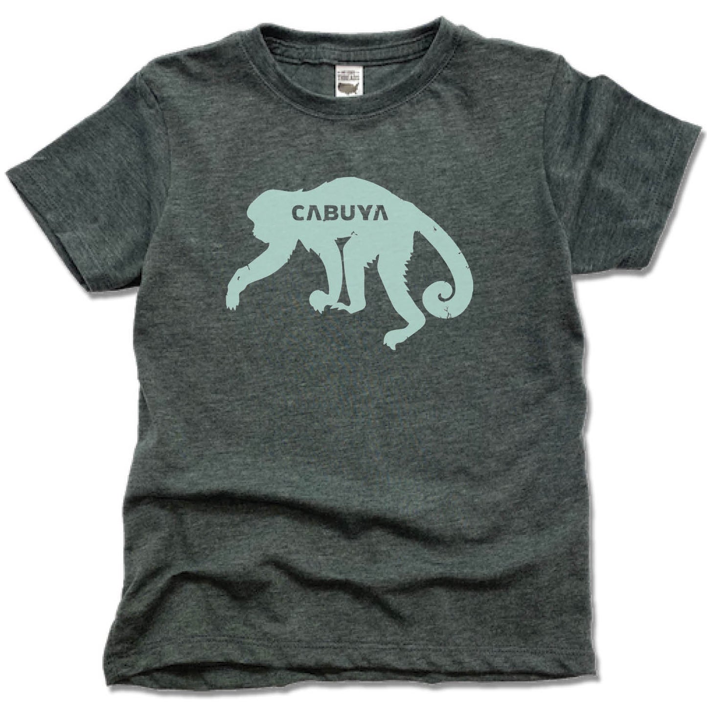 CABUYA LODGE | KIDS TEE | GREEN MONKEY - My State Threads