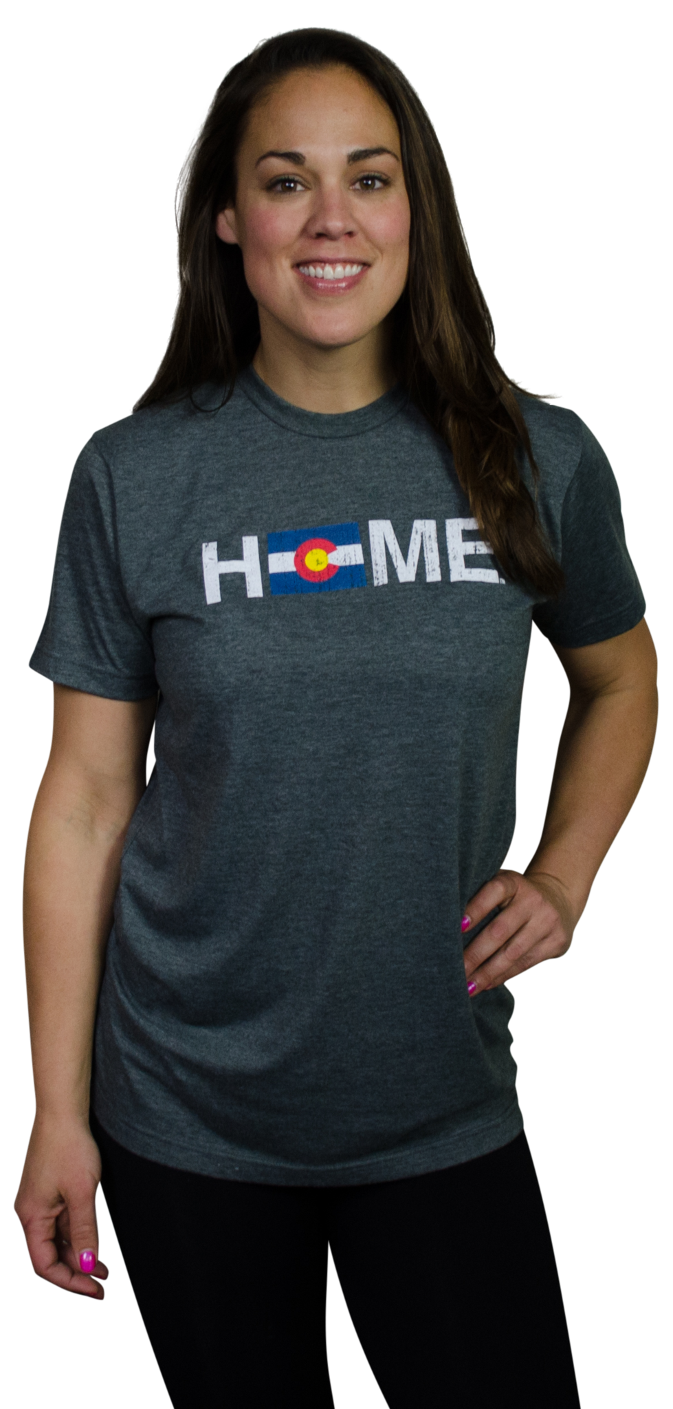 Colorado Tee | Flag | Red/Blue/Gold