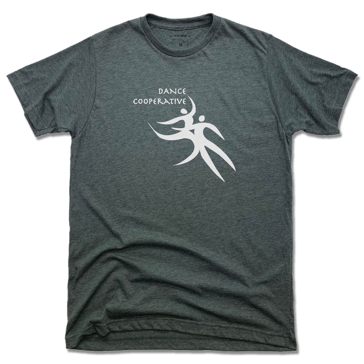 DANCE COOPERATIVE | UNISEX LONG SLEEVE TEE | WHITE LOGO