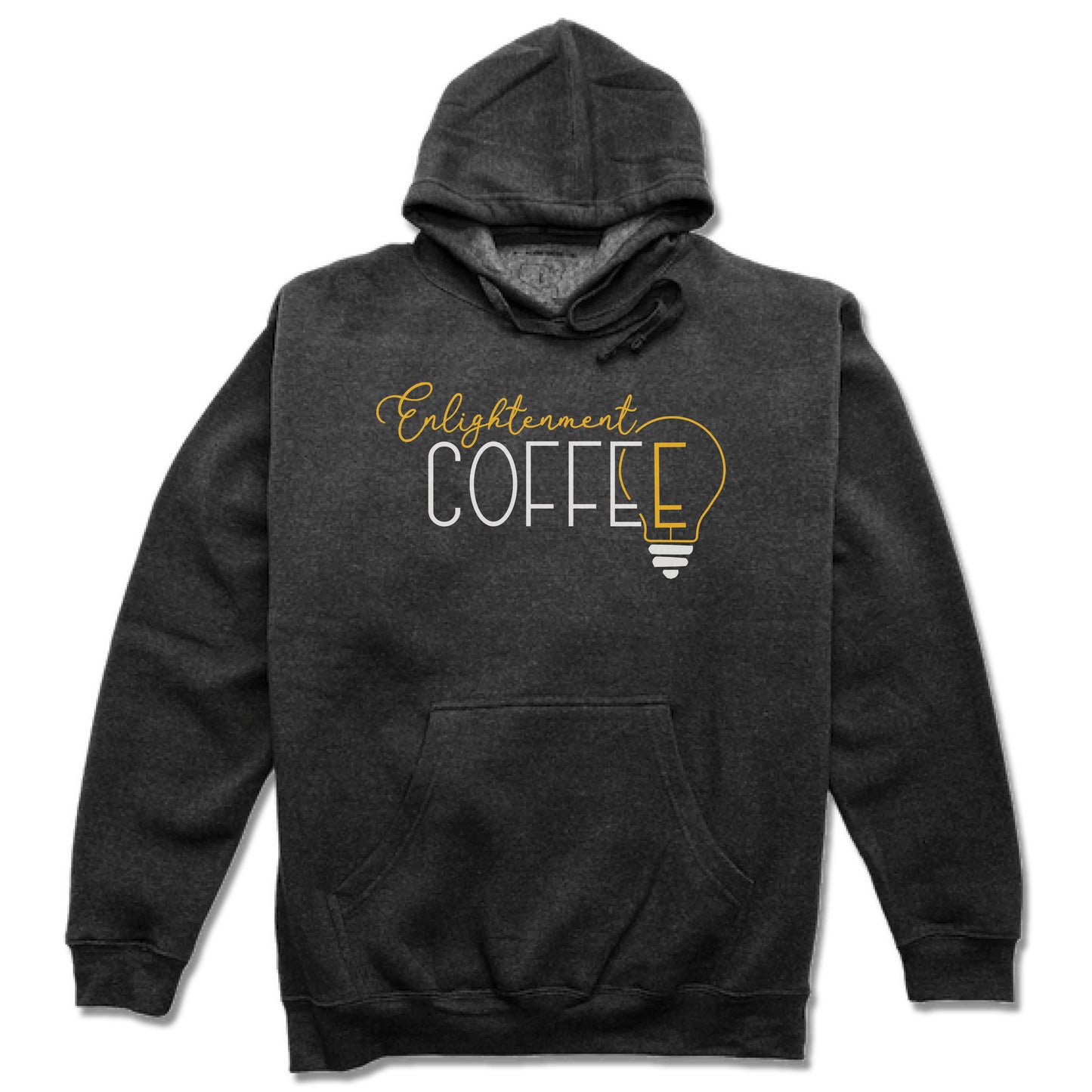 ENLIGHTENMENT COFFEE | HOODIE | WHITE LOGO