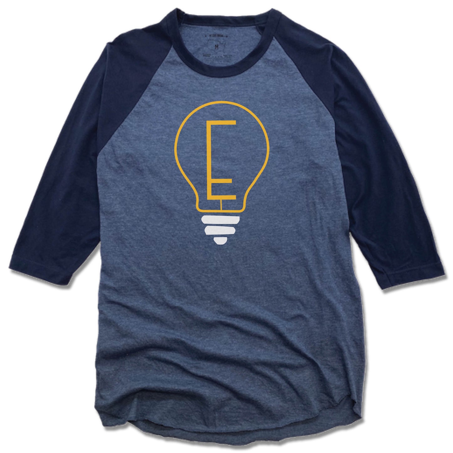 ENLIGHTENMENT COFFEE | DENIM/NAVY 3/4 SLEEVE | BLUB