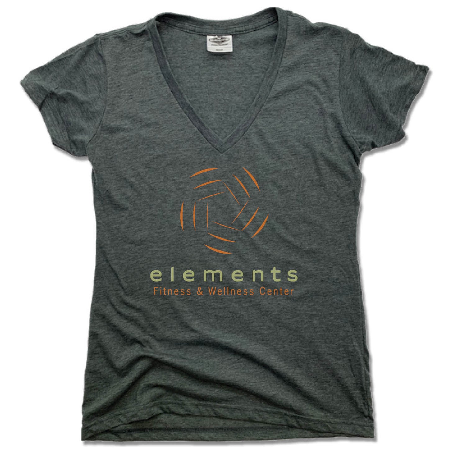 ELEMENTS CENTER | LADIES V-NECK | COLOR LOGO
