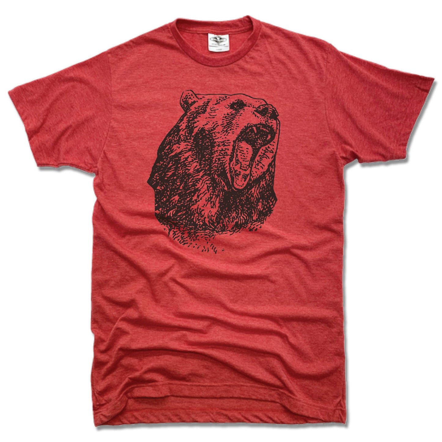 BIG BEAR | UNISEX RED TEE | MATCHING