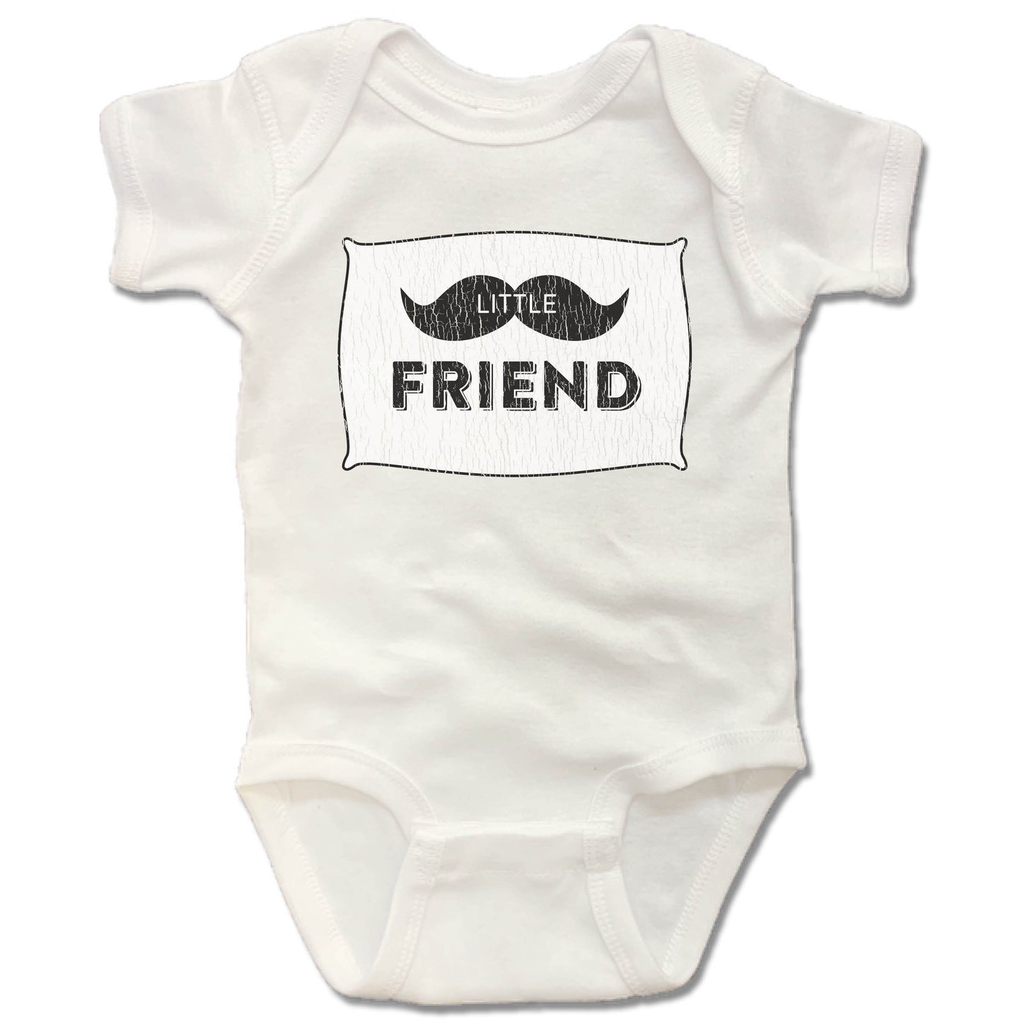 LITTLE FRIEND | WHITE ONESIE | MATCHING