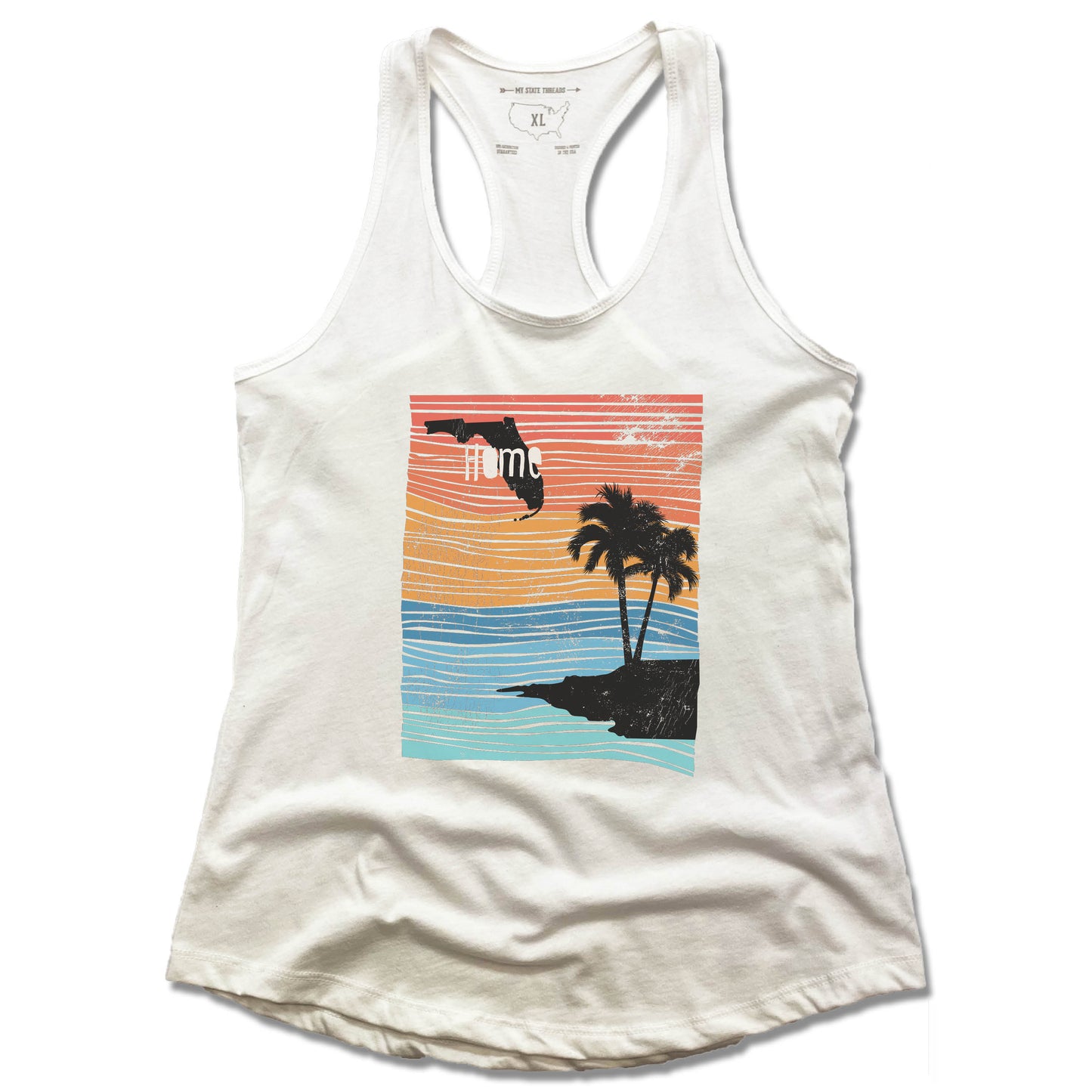 FLORIDA | LADIES TANK | HOME LINE ART