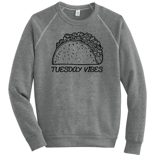 TUESDAY VIBES - Eco-Fleece Sweatshirt