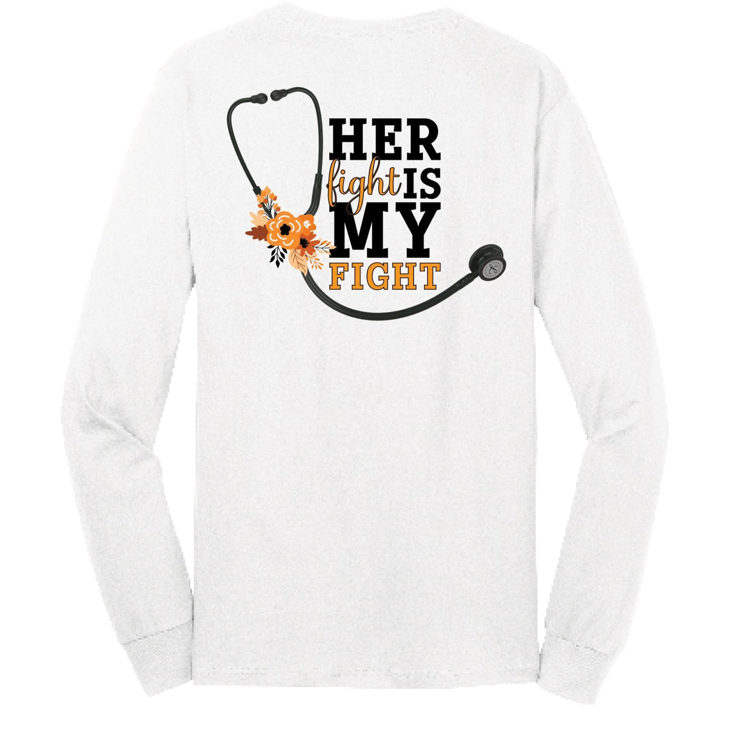 Glenda's Fight| UNISEX WHITE long sleeve