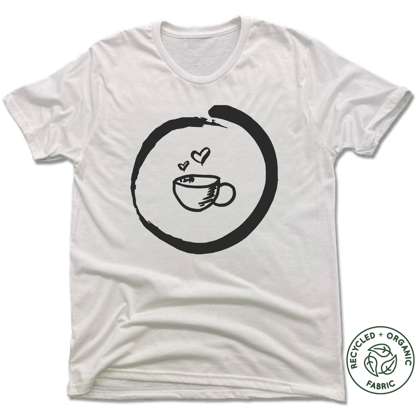 HOMETOWN CAFE | UNISEX WHITE Recycled Tri-Blend | COFFEE MUG