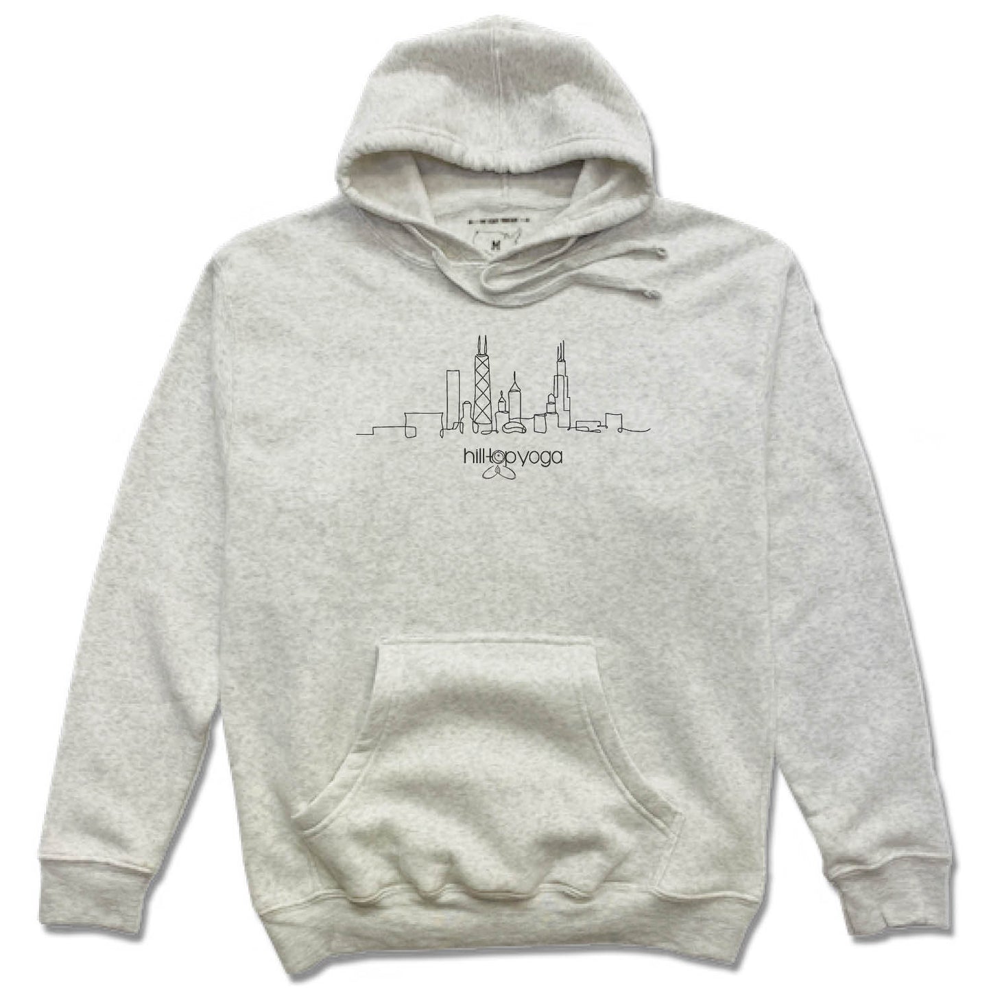 HILLTOP YOGA | HOODIE | BLACK LOGO
