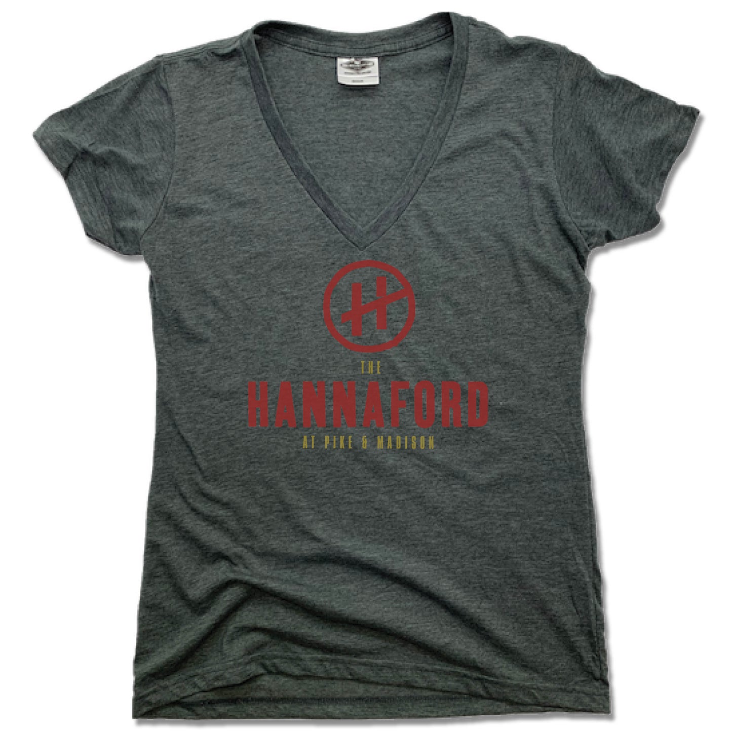 HANNAFORD | LADIES V-NECK | LOGO