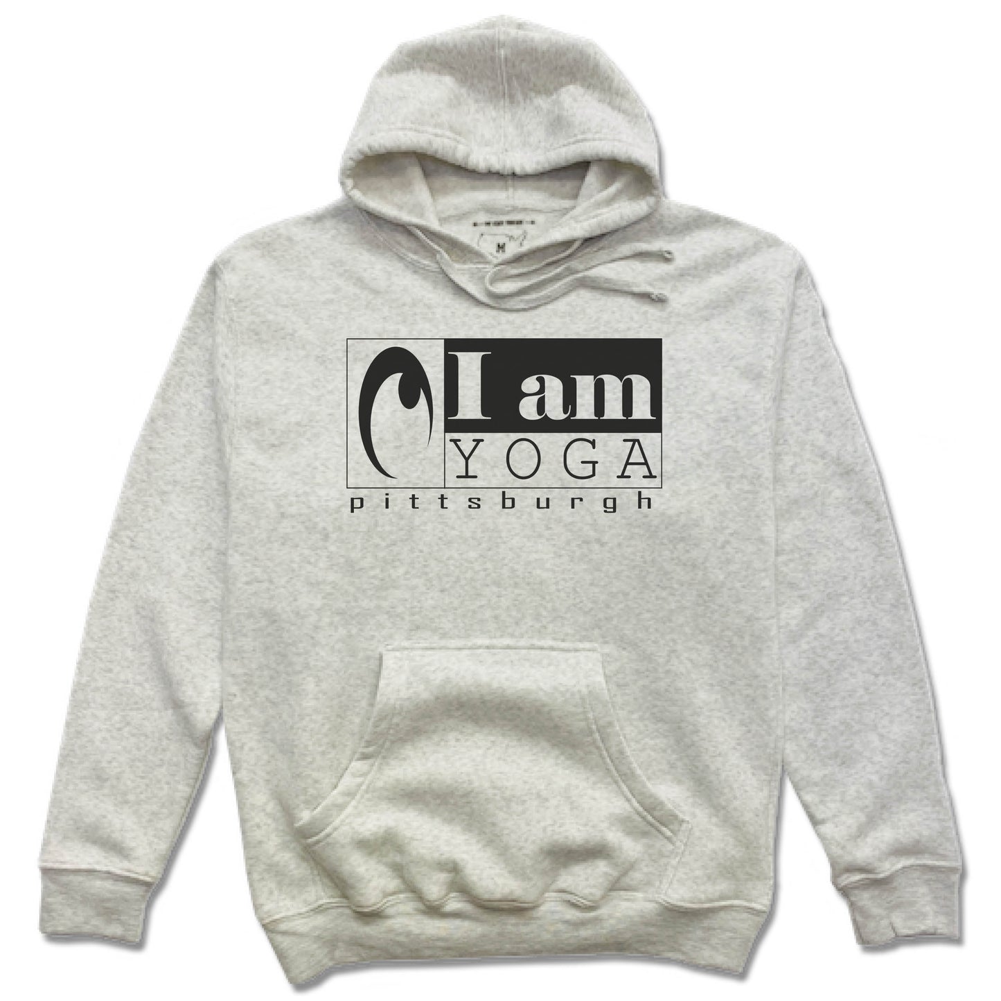 I AM YOGA PITTSBURGH | HOODIE | BLACK LOGO