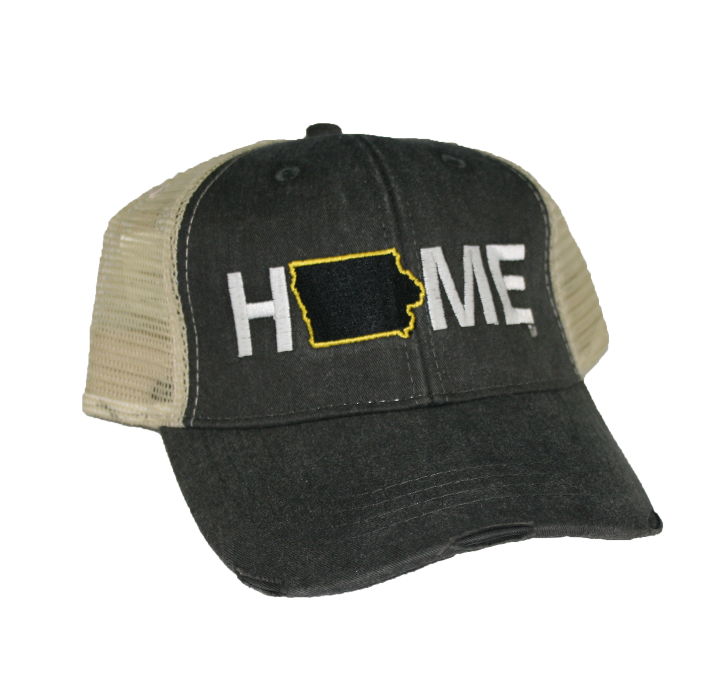 IOWA HAT | HOME | BLACK - My State Threads