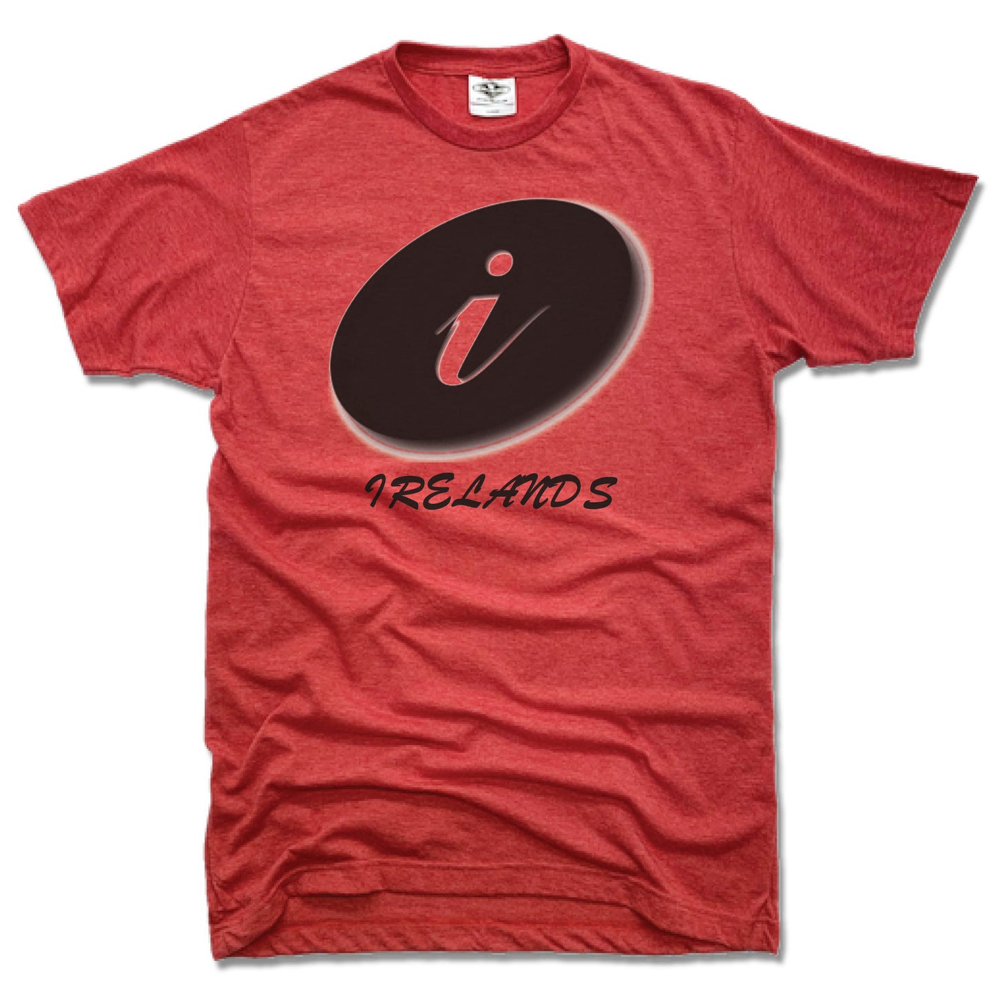 IRELANDS SPA & SALON | UNISEX RED TEE | LOGO