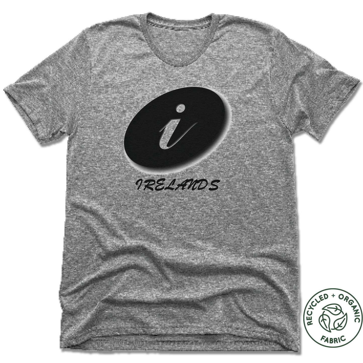 IRELANDS SPA & SALON | UNISEX GRAY Recycled Tri-Blend | LOGO