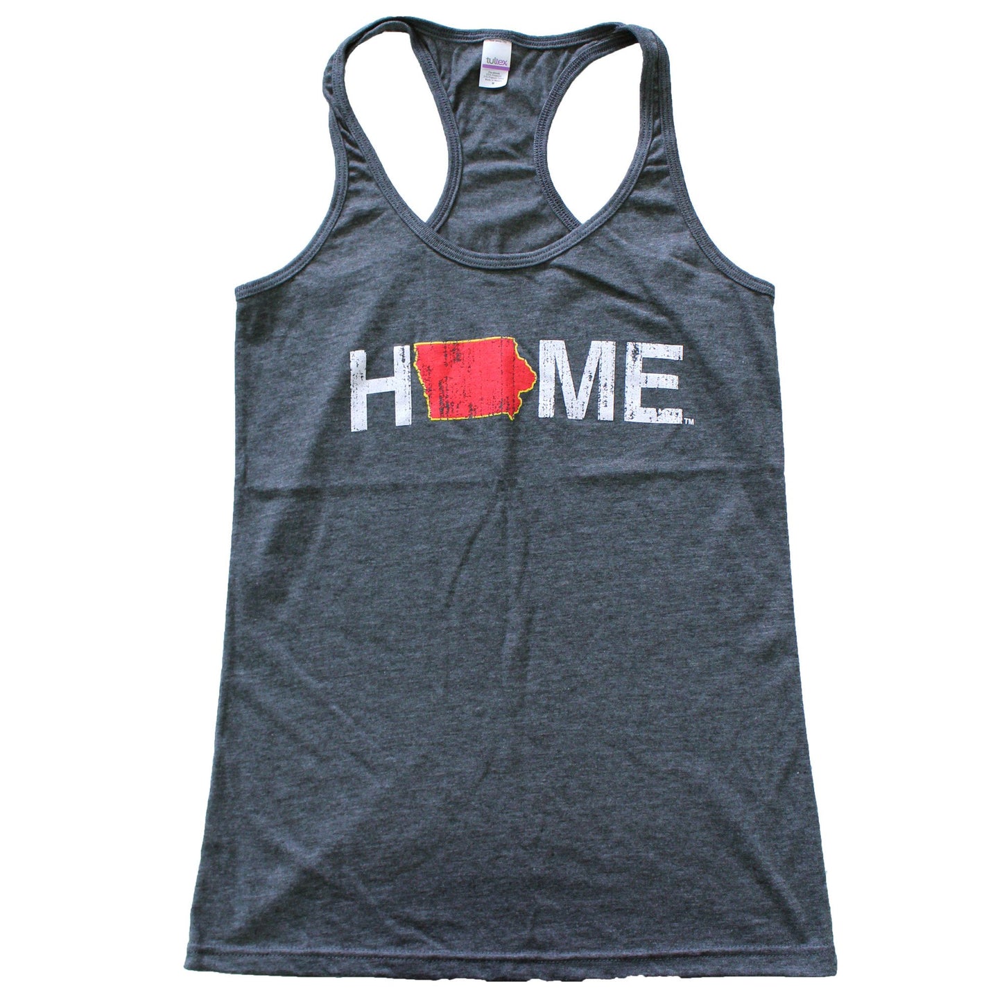IOWA LADIES' TANK | HOME | CARDINAL RED - My State Threads