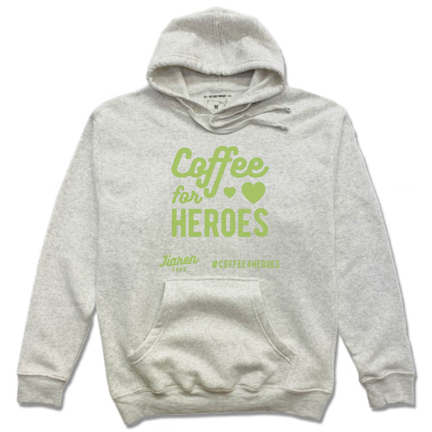 JIAREN CAFE | HOODIE | COFFEE FOR HEROES