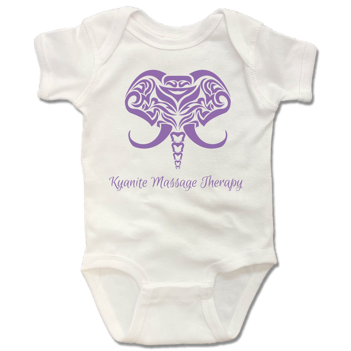 KYANITE MASSAGE THERAPY | WHITE ONESIE | ELEPHANT