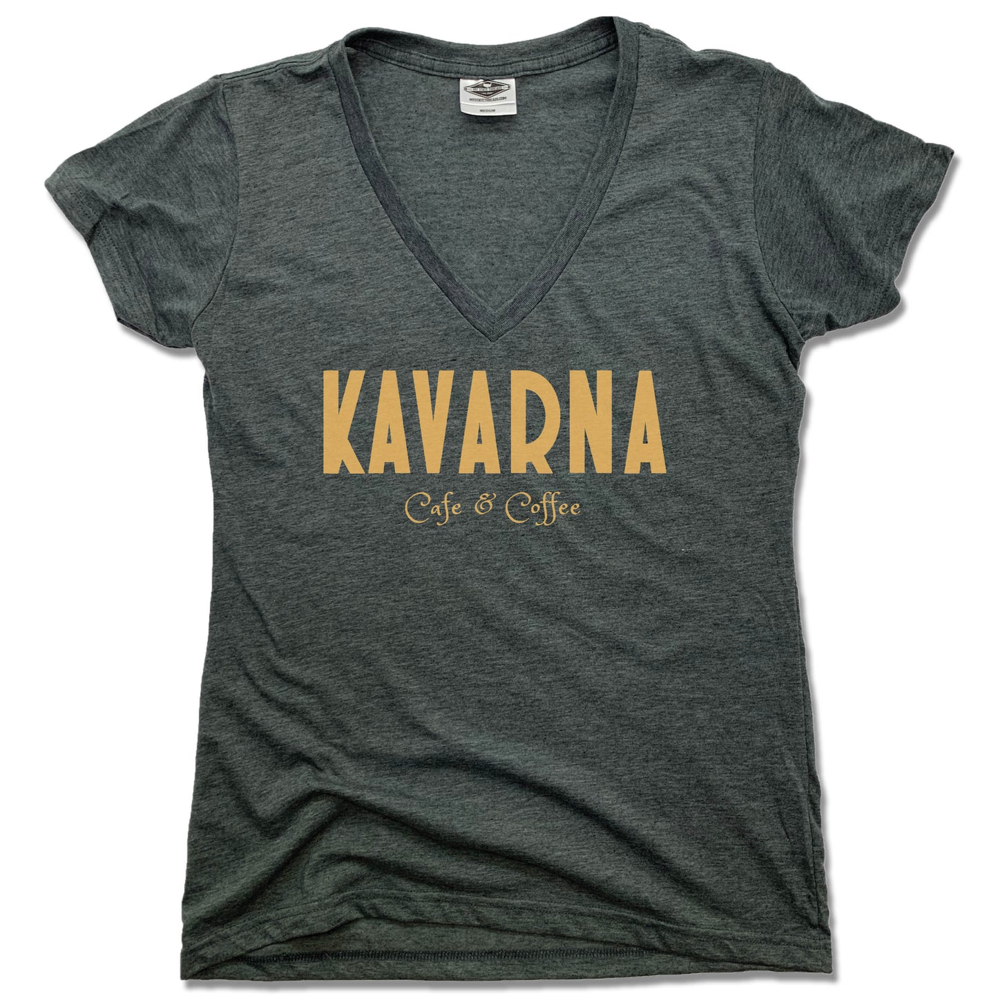 KAVARNA | LADIES V-NECK | LOGO