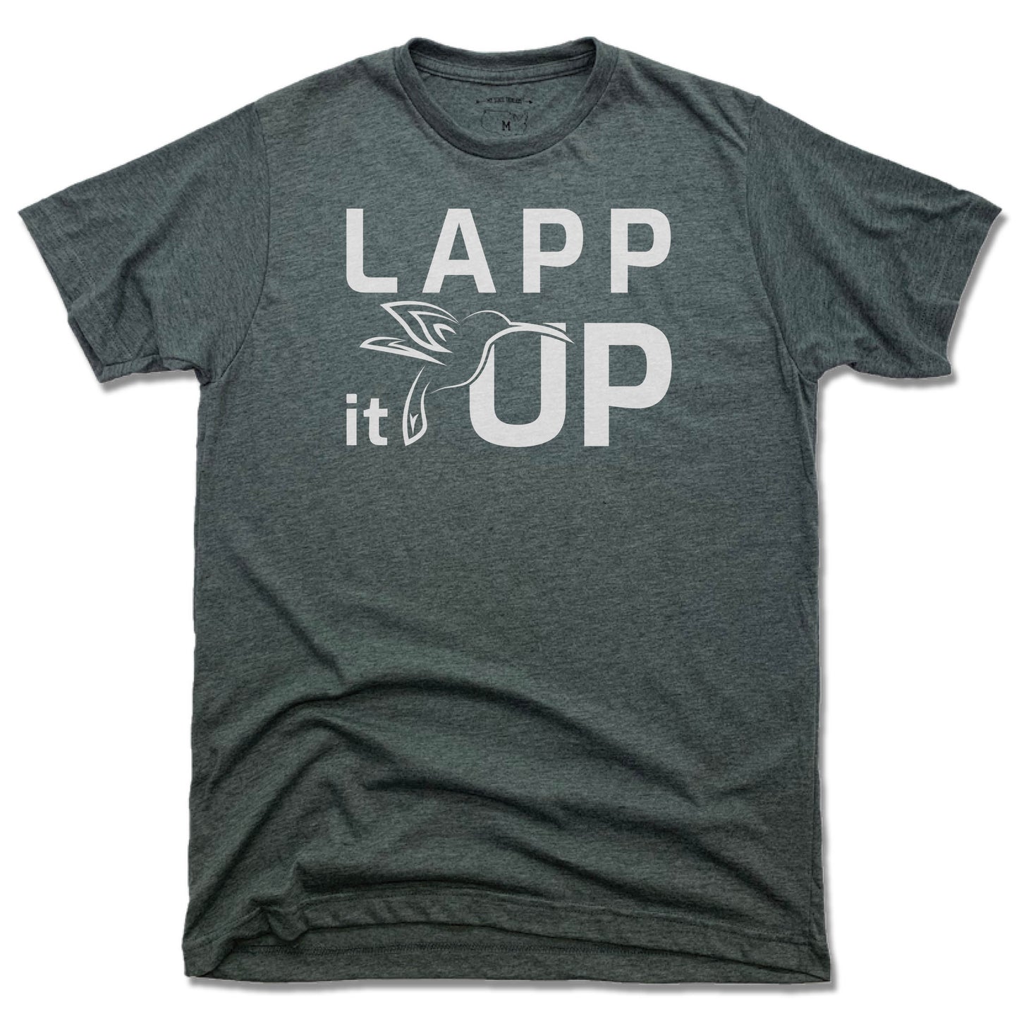 LAPP IT UP | UNISEX TEE | WHITE LOGO