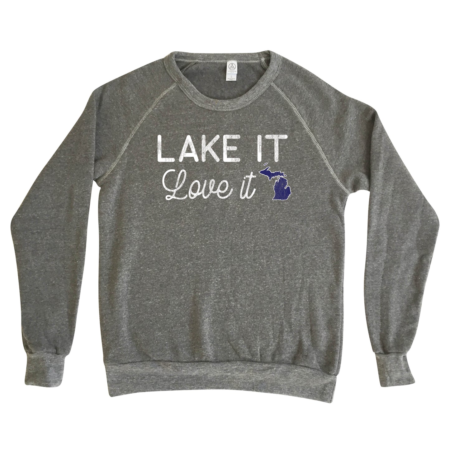 Michigan Lake it Love it - Fleece Sweatshirt - My State Threads