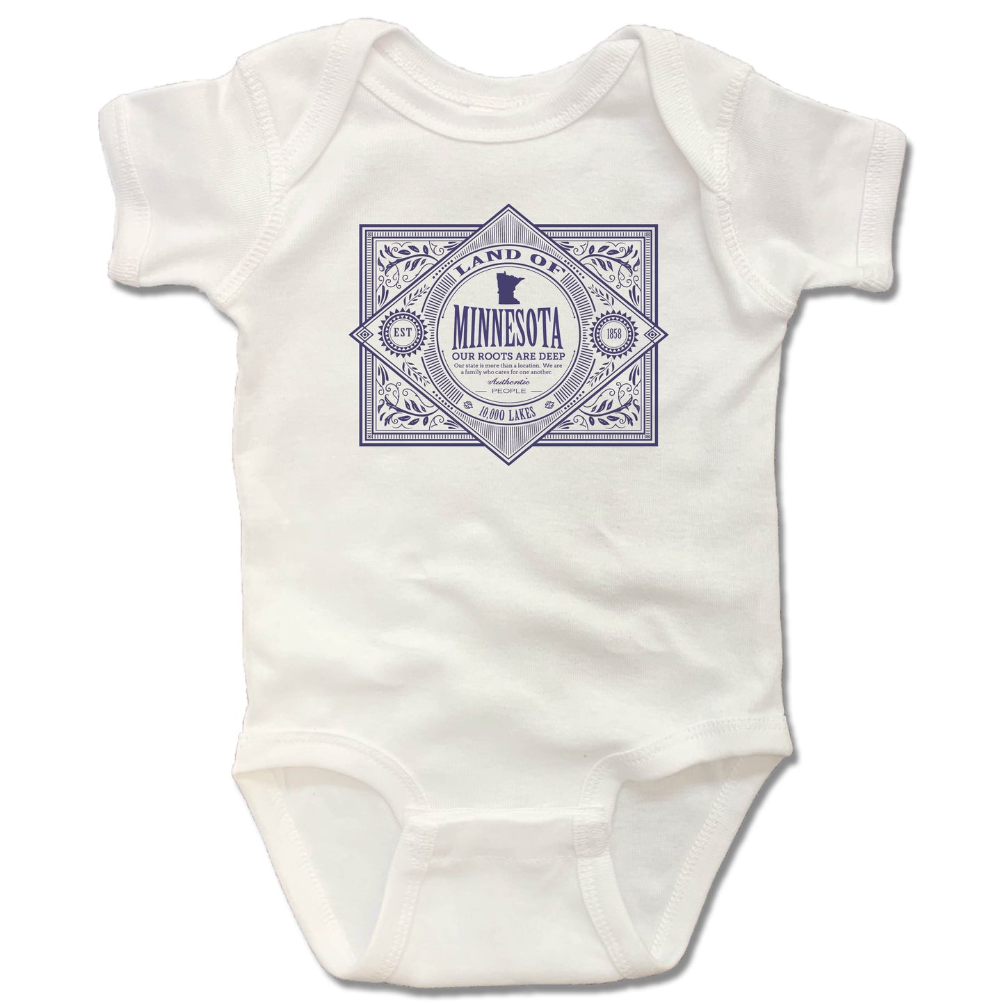 MINNESOTA | ONESIE | VINTAGE NAVY