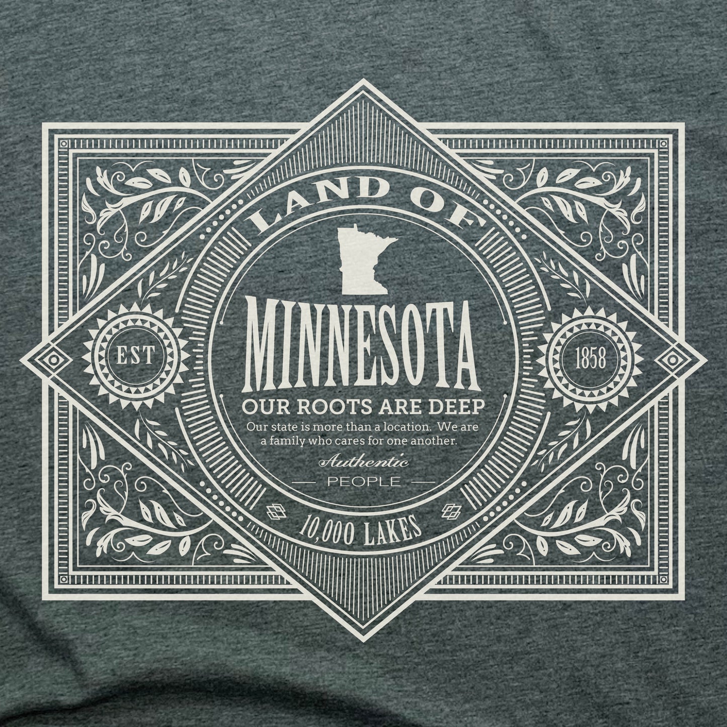 MINNESOTA | KIDS TEE | VINTAGE WHITE