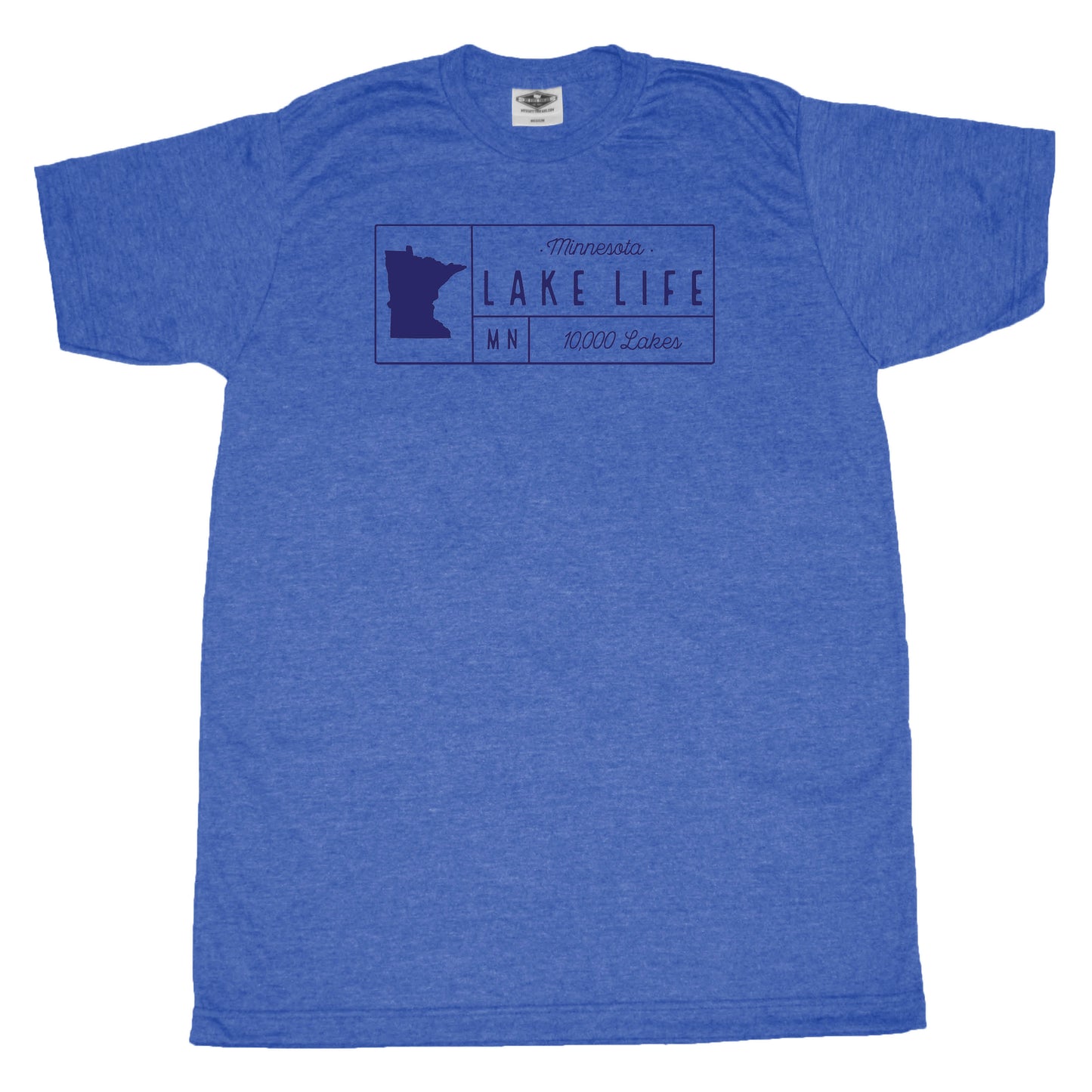 Minnesota Lake Grid - Unisex Tee