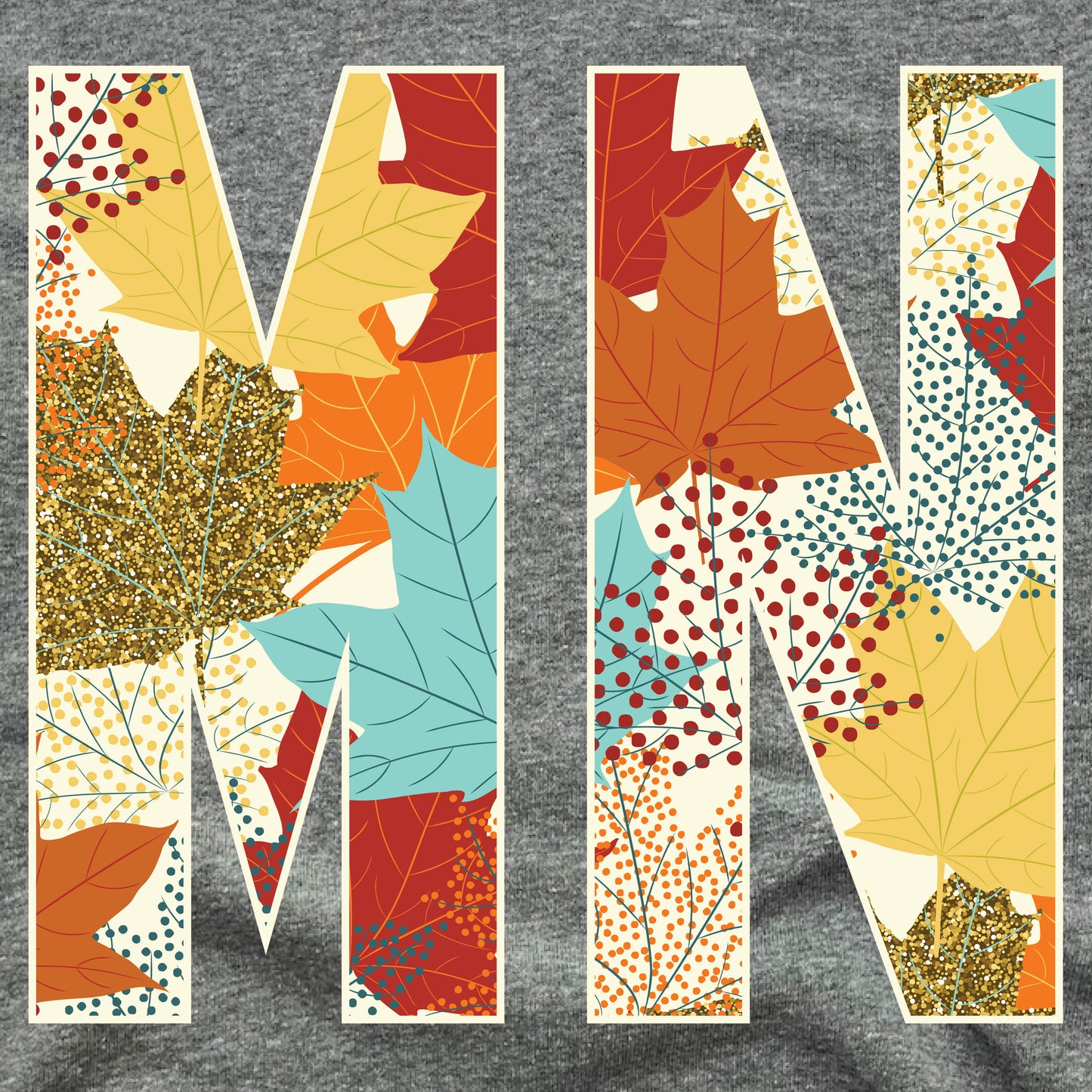 Minnesota Fall Foliage - Fleece Sweatshirt - My State Threads